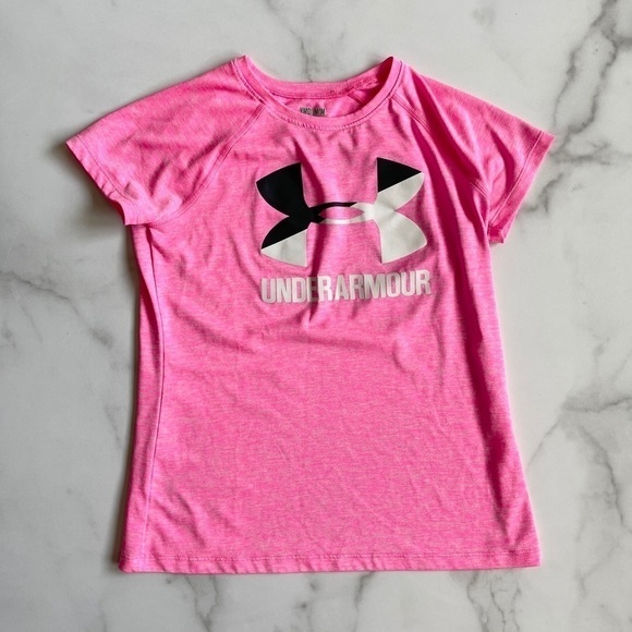 Under armour Big Logo Short Sleeve Loose Shirt M - Picture 1 of 8